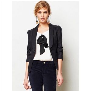 Anthropologie Elevenses Tuxedo Blazer - size 2